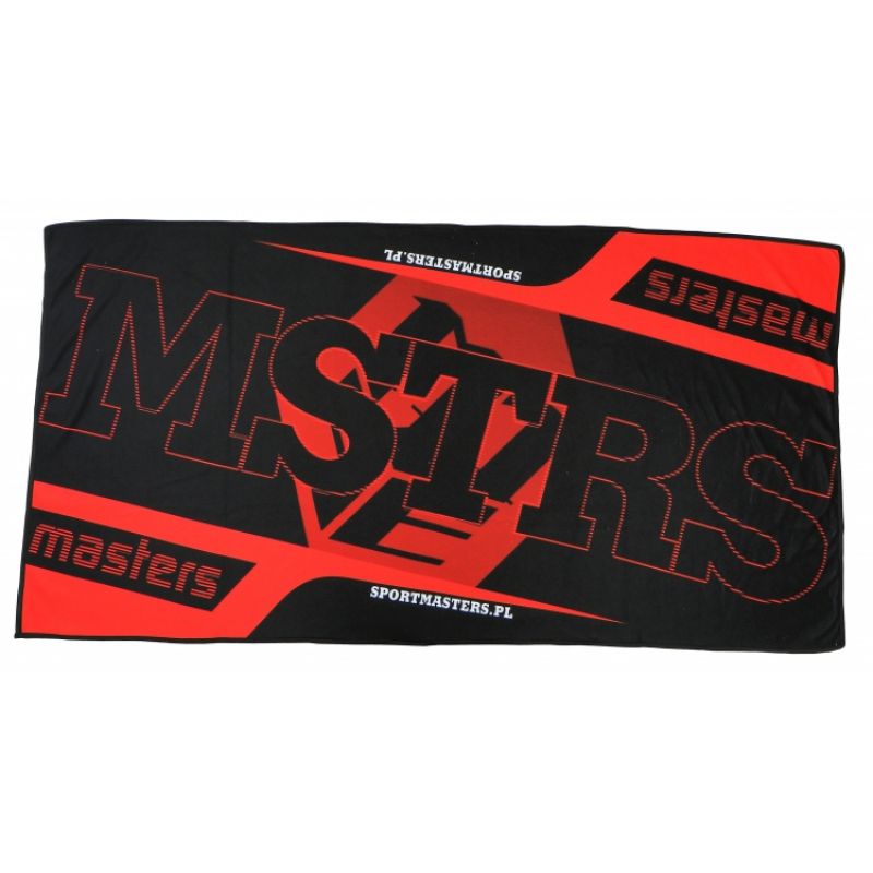 Masters sports towel 140 cm x törölköző, piros