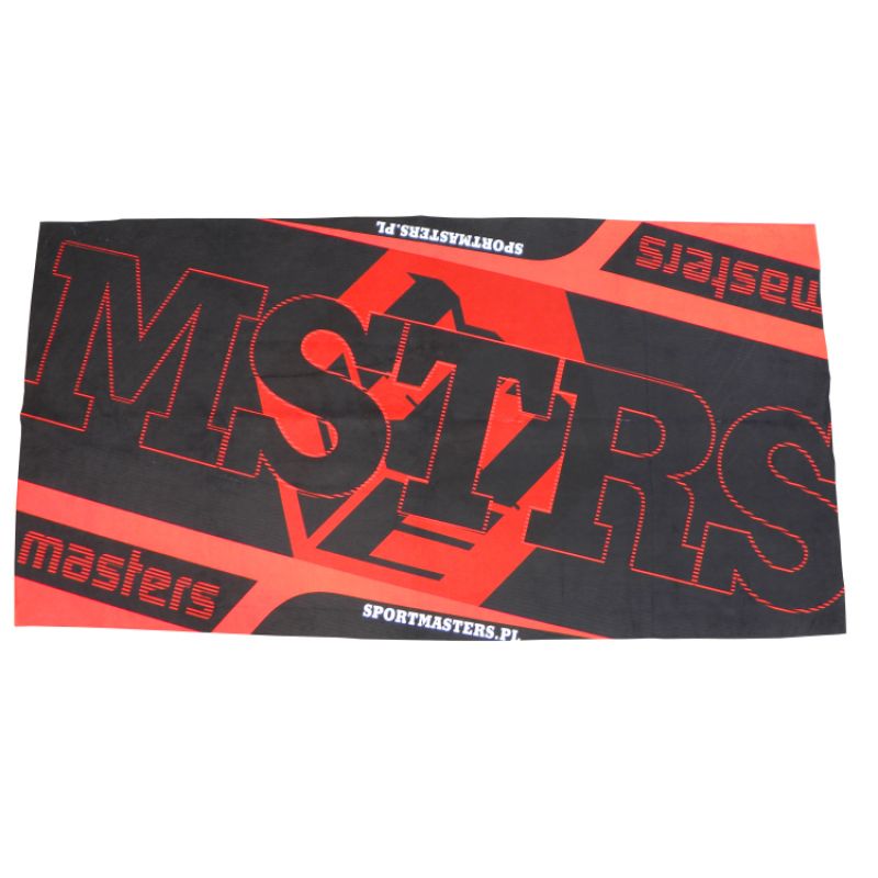 Masters sports towel 140 cm x törölköző, piros