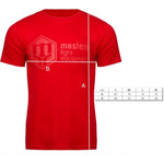 Masters T-shirt TS-RED férfi póló, piros