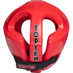 Masters Top Ten Competition Fight Ktt-1 boxing helmet védőfelszerelés, piros