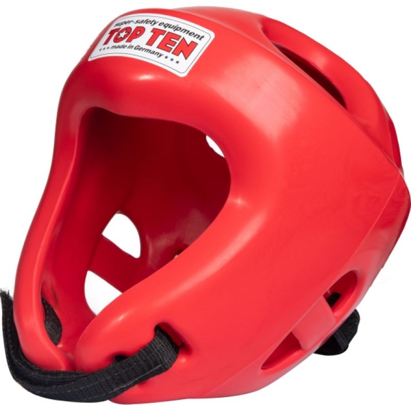Masters Top Ten Competition Fight Ktt-1 boxing helmet védőfelszerelés, piros