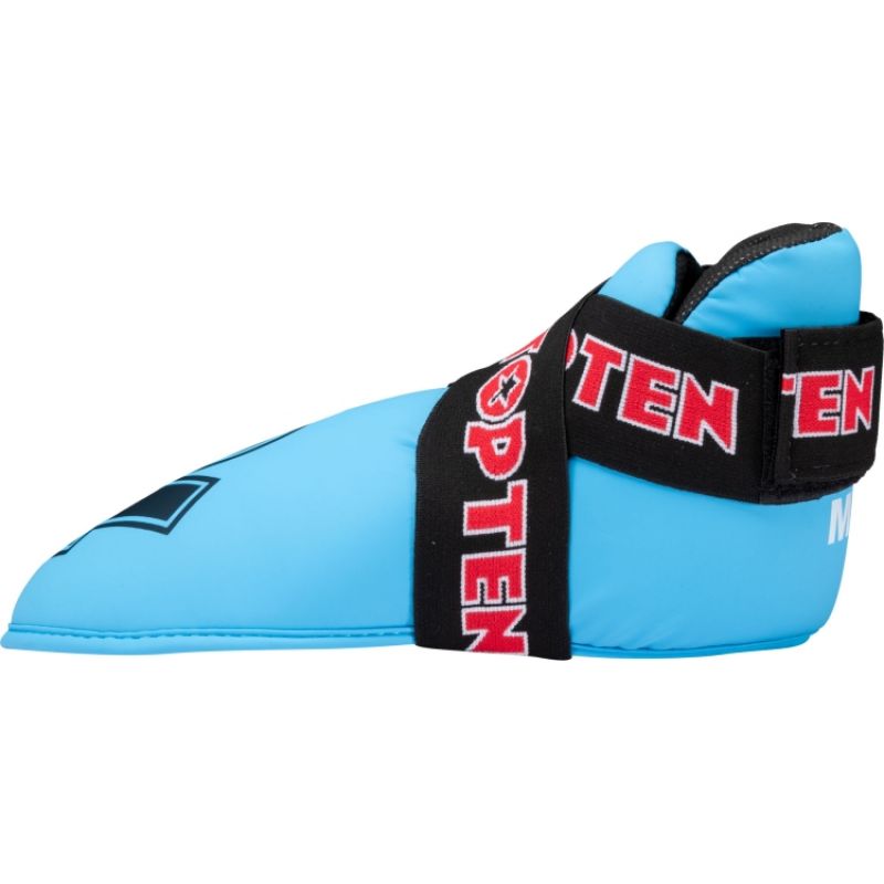 Masters Top Ten OSTT-PU "Superlight" Glossy Foot Guards (Wako Approved) védőfelszerelés, jasnoniebieski+xl
