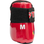 Masters Top Ten OSTT-PU "Superlight" Glossy Foot Protectors védőfelszerelés, czarno - czerwone+m/l