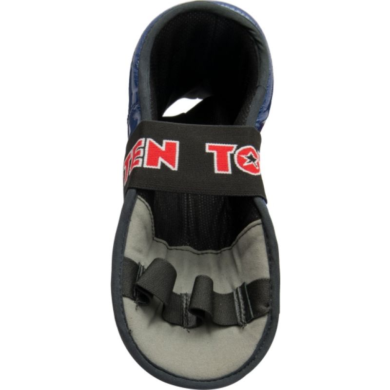 Masters Top Ten OSTT-PU "Superlight" Glossy Foot Protectors védőfelszerelés, czarno - czerwone+m/l