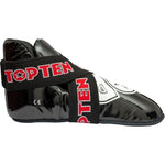Masters Top Ten OSTT-PU "Superlight" Glossy Foot Protectors védőfelszerelés, czarno - czerwone+m/l