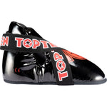 Masters Top Ten OSTT-PU "Superlight" Glossy Foot Protectors védőfelszerelés, czarno - czerwone+m/l