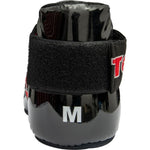 Masters Top Ten OSTT-PU "Superlight" Glossy Foot Protectors védőfelszerelés, czarno - czerwone+m/l