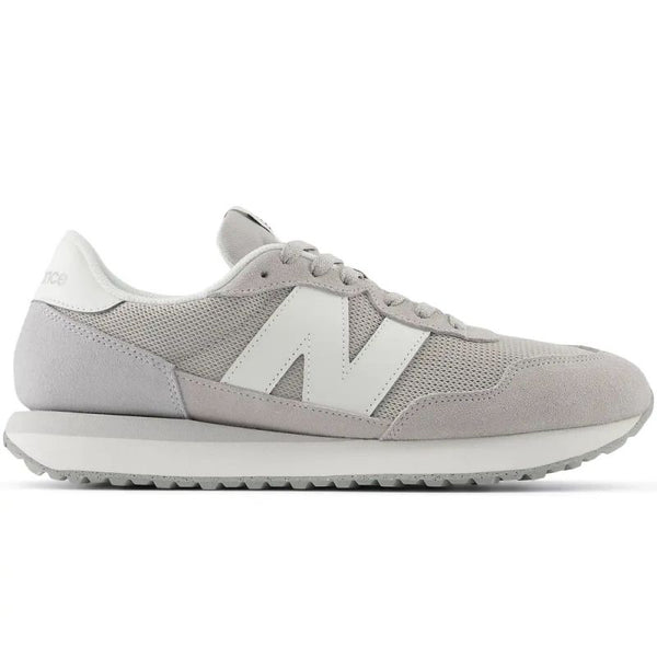 Men's New Balance 237 Sneakers Suede Gray (ms237lgg)