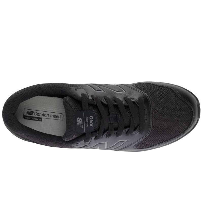 Men's New Balance 550 Sports Sneakers Training Shoes Leather Black () - Sportmania.hu