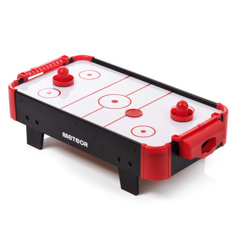 Meteor air hockey table black/red uniw 17299