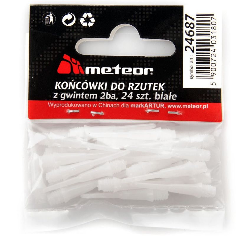 Meteor dart tips 24 pcs. uniw dart felszerelés