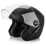 Meteor Hekato M motorcycle helmet 57-58 cm black uniw sisak 17890
