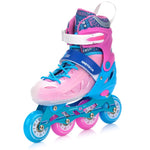 Meteor Roller Skates S 30-33 Loky Pink/ kék görkorcsolya