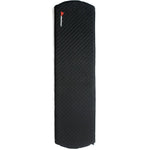 Meteor self-inflating mat, corrugated, black, fekete jóga matrac