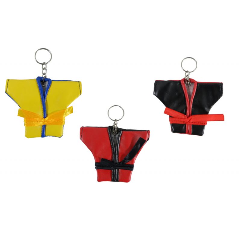 MINI kimono keychain - Kimi pénztárca, czarno - czerwone