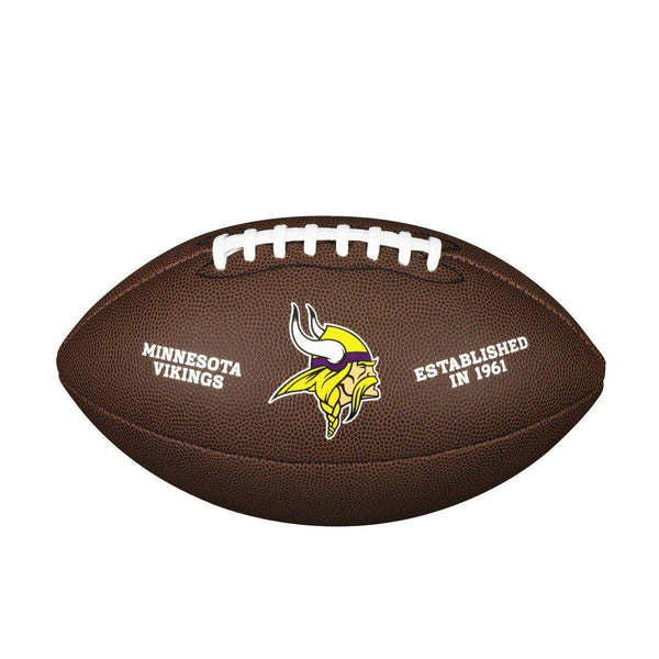 Minnesota Vikings Team Logo Official Wilson amerikai focilabda, hivatalos méret - Sportmania.hu