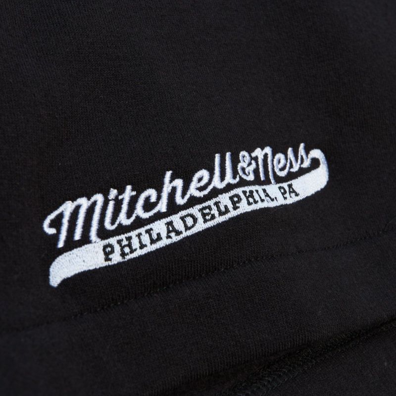 Mitchell &amp; Ness Branded Essentials Fleece Shorts M PSHR5542-MNNYYPPPBLCK