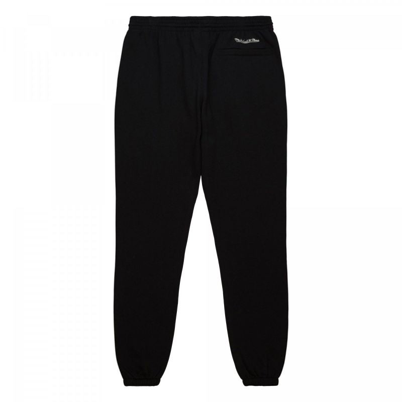 Mitchell &amp; Ness Branded Fashion Graphic Sweatpants M PSWP5533-MNNYYPPPBLCK