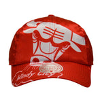 Mitchell & Ness NBA Chicago Bulls Strapback Cap - uniwersalny baseball sapka HLUX1095-CBUYYPPPRED1