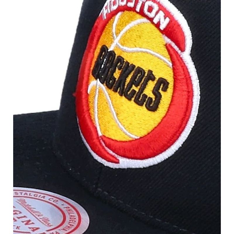 Mitchell &amp; Ness NBA Houston Rockets Top Spot Snapback Hwc Rockets Cap HHSS2976-HROYYPPPBLCK