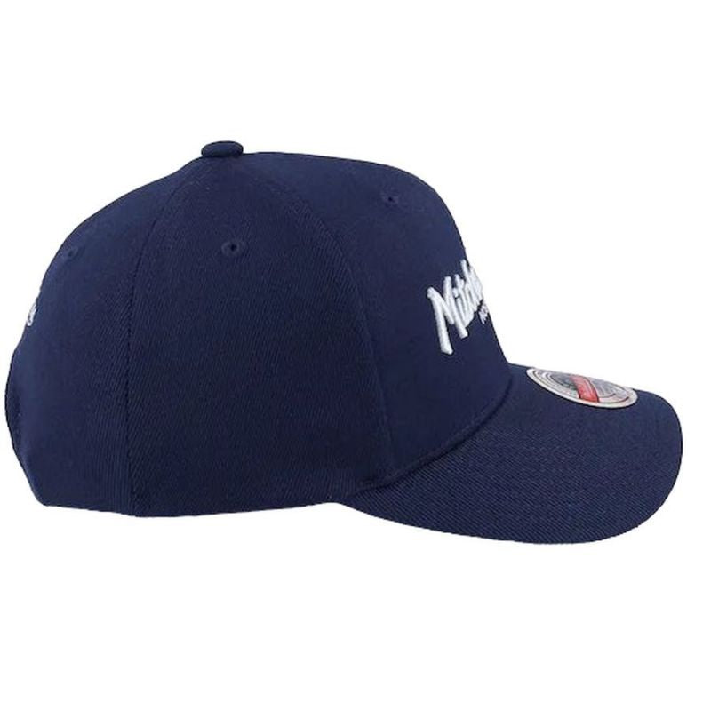 Mitchell &amp; Ness NBA Pinscript Classic Cap HHSSINTL103-MNNYYPPPNAVY
