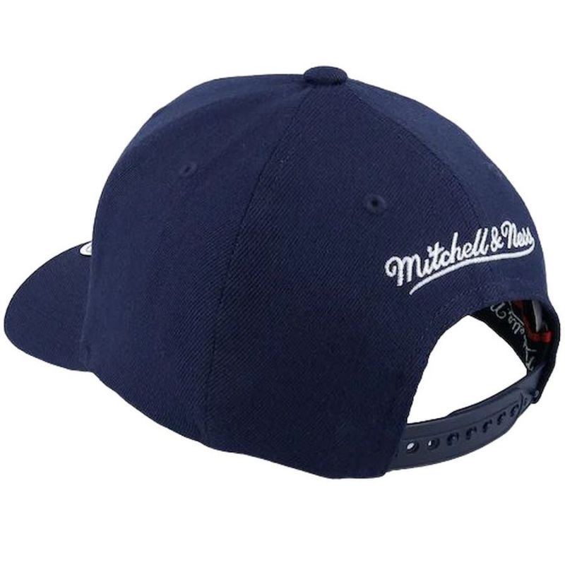 Mitchell &amp; Ness NBA Pinscript Classic Cap HHSSINTL103-MNNYYPPPNAVY