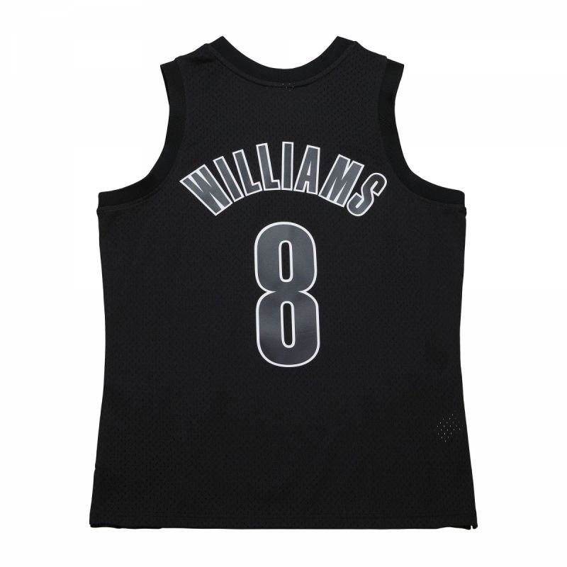 Mitchell &amp; Ness NBA Swingman Brooklyn Nets Deron Williams T-shirt M SMJY6513-BNE12DWMBLCK