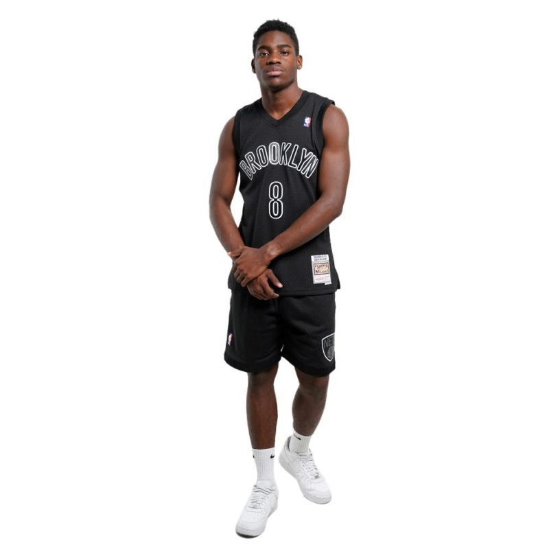 Mitchell &amp; Ness NBA Swingman Brooklyn Nets Deron Williams T-shirt M SMJY6513-BNE12DWMBLCK