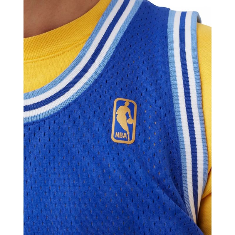 Mitchell & Ness NBA Swingman Los Angeles Lakers Shaquille O&#39;Neal M T-shirt SMJYAC18013-LALROYA96SON - Sportmania.hu