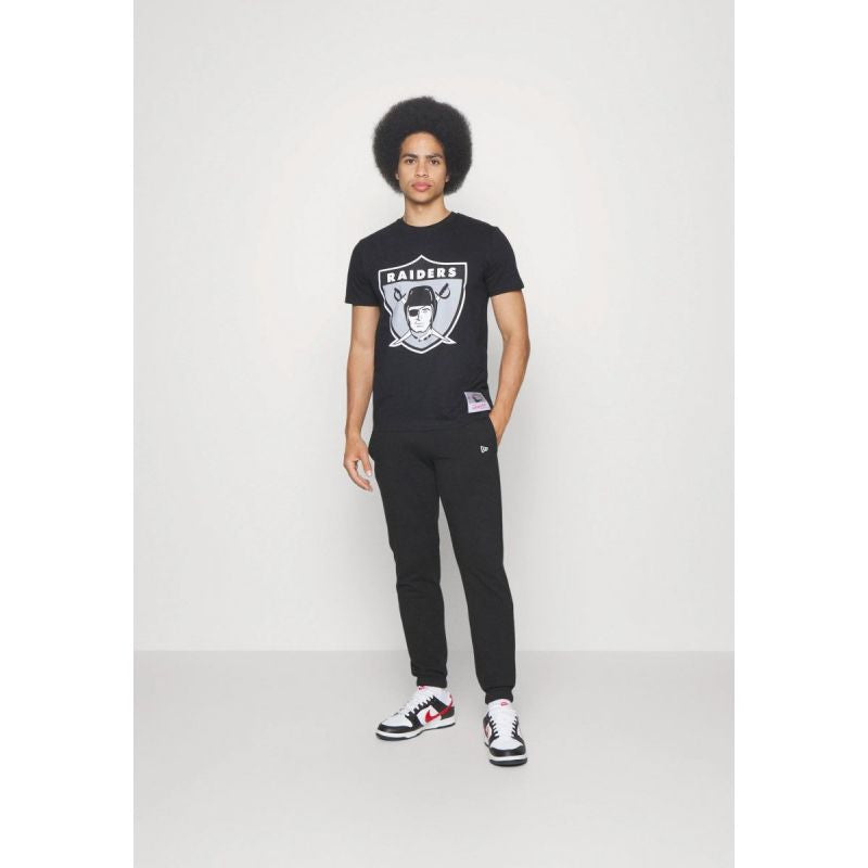 Mitchell &amp; Ness NFL Oakland Raiders Team Logo Tee BMTRINTL1270-ORABLCK