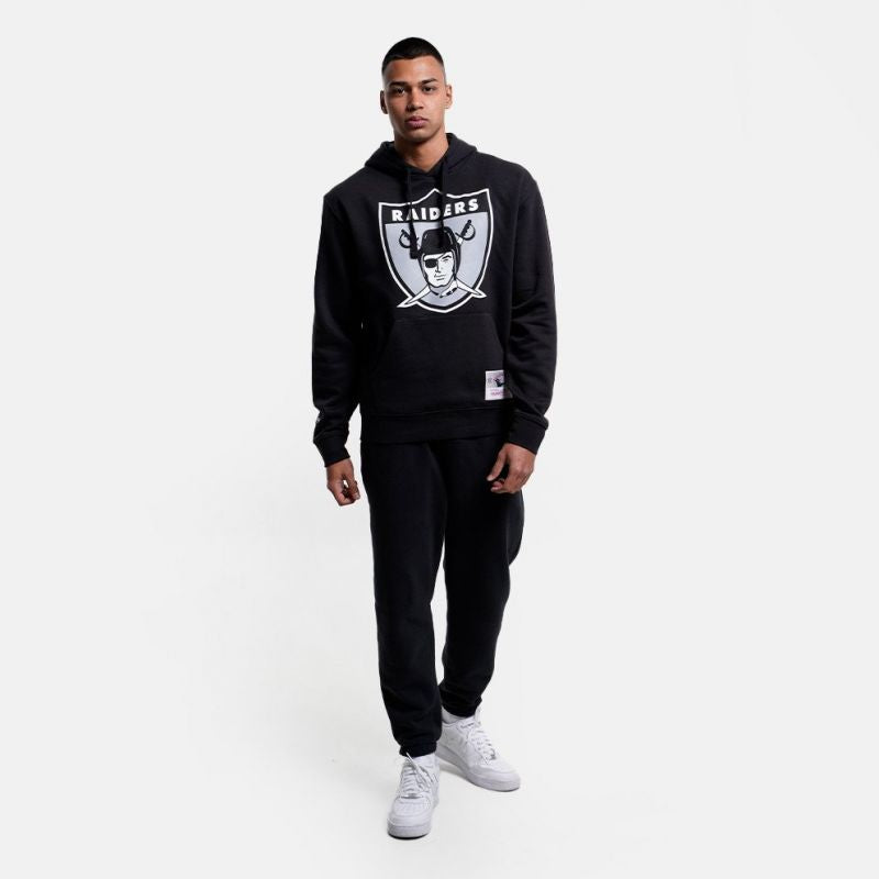 Mitchell &amp; Ness Nfl Team Logo Hoody Oakland Raiders M HDSSINTL1052-ORABLCK