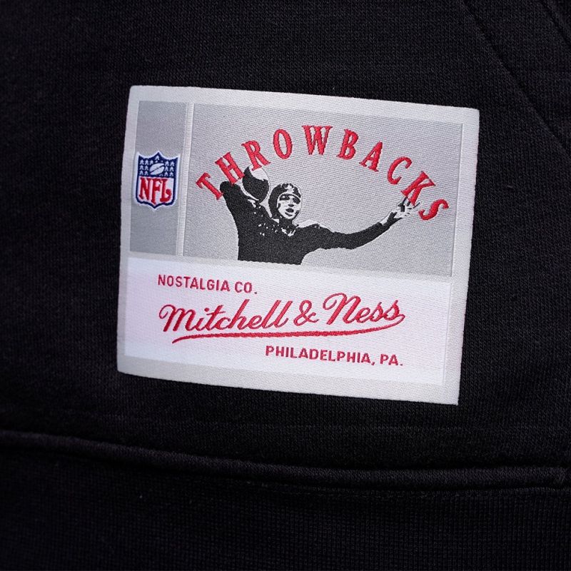 Mitchell &amp; Ness Nfl Team Logo Hoody Oakland Raiders M HDSSINTL1052-ORABLCK