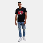 Mitchell & Ness NFL Team Logo Tee San Francisco M 49ERSS BMTRINTL1053-SF4BLCK - Sportmania.hu