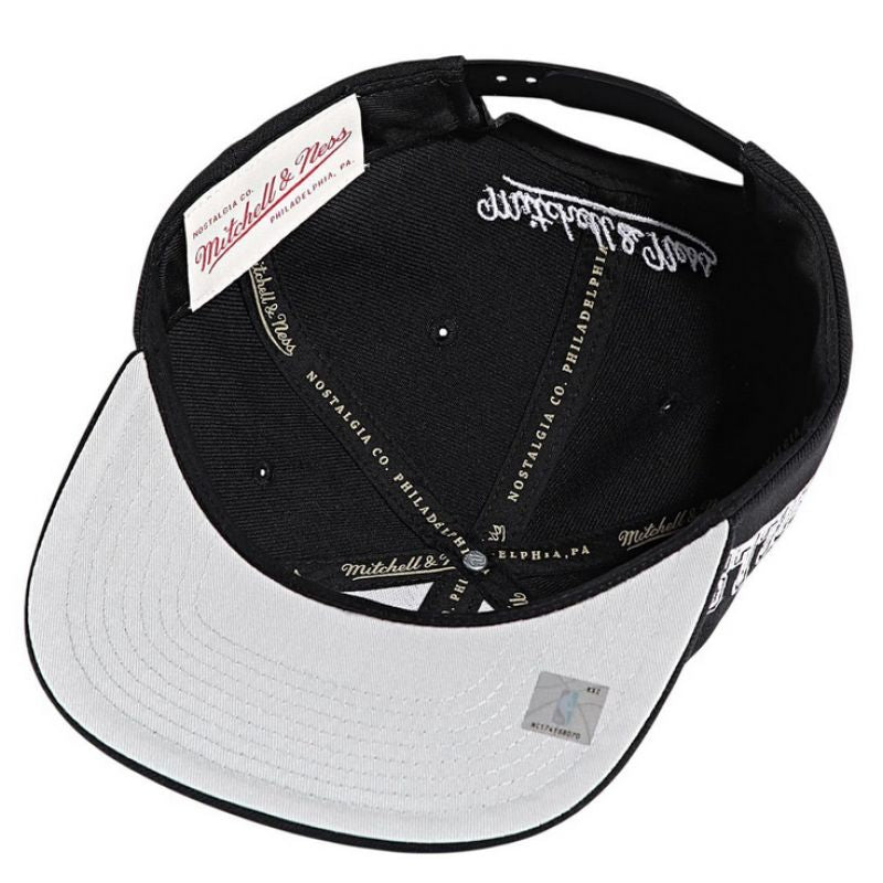 Mitchell & Ness Snapback Nba Chicago Bulls Cap Hs8547-cbublck