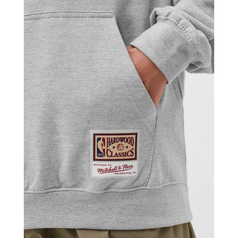 Mitchell &amp; Ness Team Logo Hoody Los Angeles Lakers M HDSSINTL1050-LALGREY