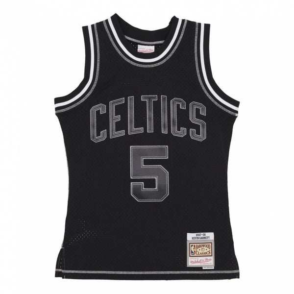 Mitchell &amp; Ness Nba Contrast 2k Swingman Jersey Celtics 2007 Kevin Garnett M Tfsm6784-bce07kgablck