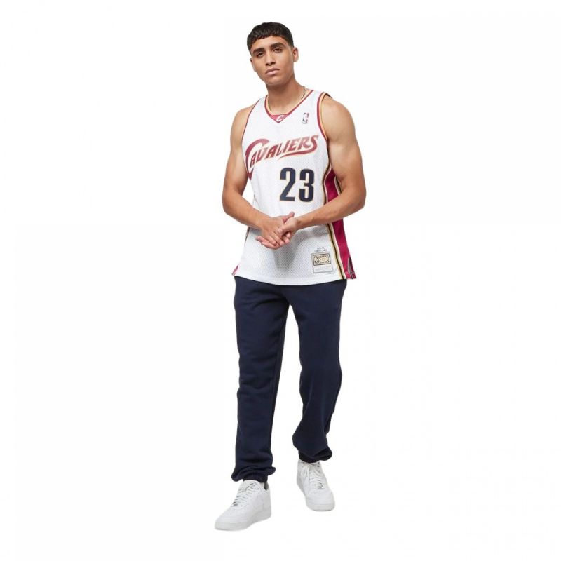 Mitchell &amp; Ness Nba Swingman Jersey Cavaliers 03 Lebron James M Smjycp19209-ccawhit03lja