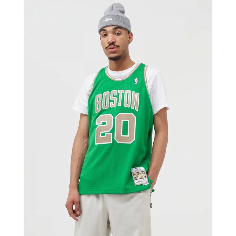 Mitchell &amp;Ness NBA Boston Celtics Swingman Jersey Celtics 07 Ray Allen SMJYGS20008-BCEKYGN07RAL