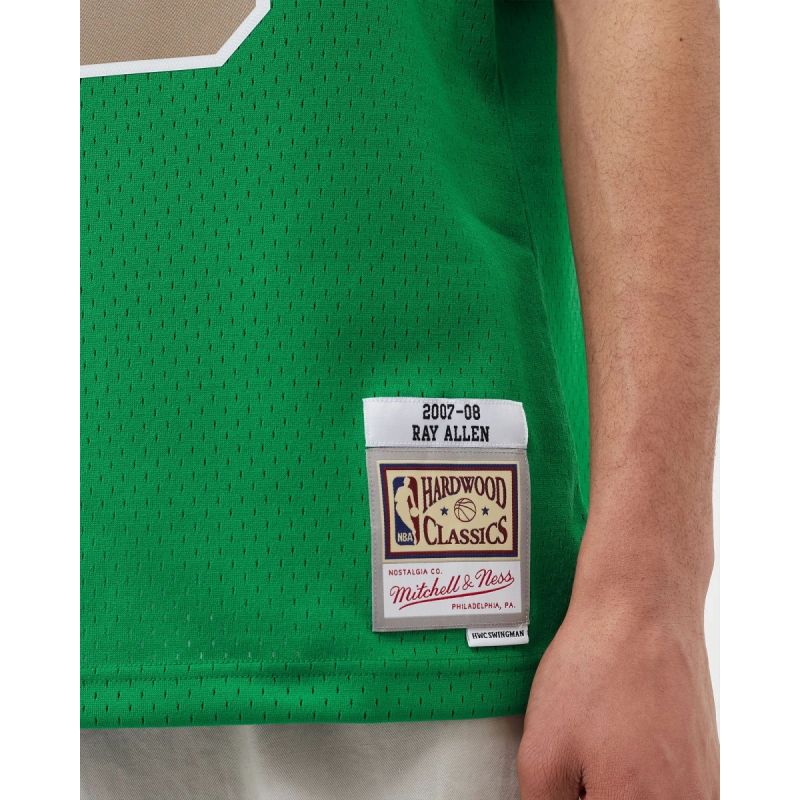 Mitchell &amp;Ness NBA Boston Celtics Swingman Jersey Celtics 07 Ray Allen SMJYGS20008-BCEKYGN07RAL