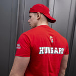 Msport Hungary Férfi Szurkolói Póló - Piros