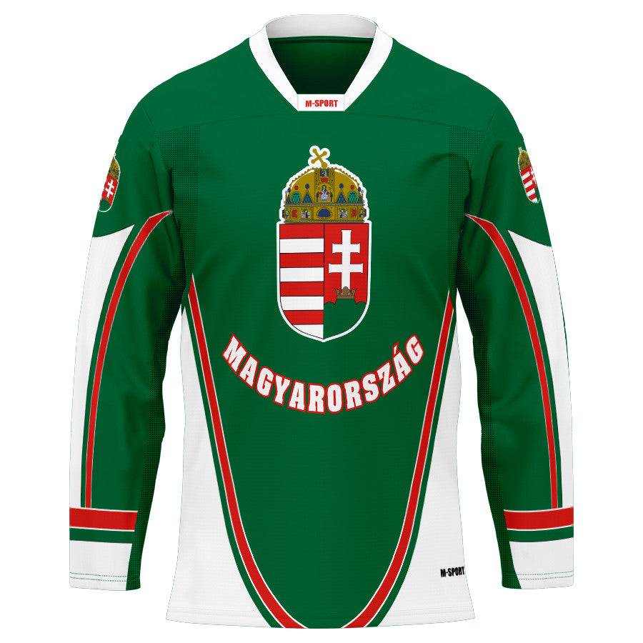 Msport Hungary hosszú ujjú szurkolói Replika mez 2009, zöld