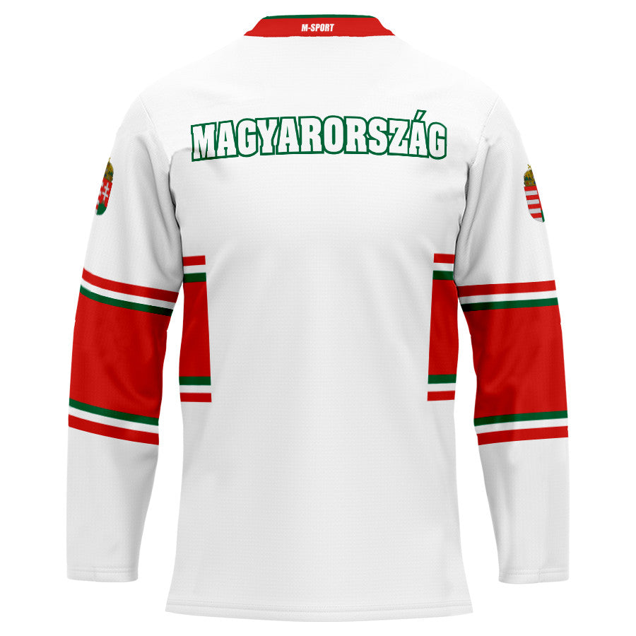 Msport Hungary hosszú ujjú szurkolói Replika mez 2017, fehér