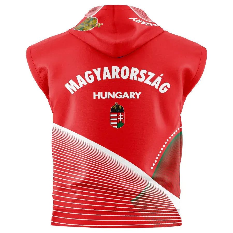Msport Hungary szurkolói kapucnis Mellény