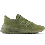 New Balance 997 Men's Suede Sneakers, zöld férfi utcai cipő U997RMF