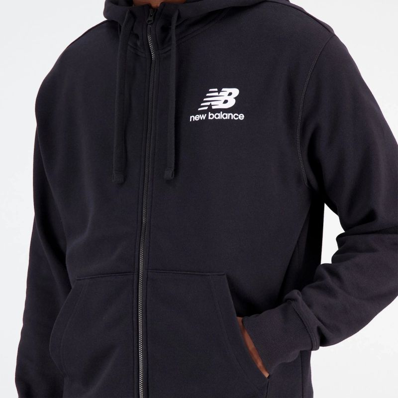New Balance Essentials Stacked Logo Fren Bk M Sweatshirt Kapucnis pulóver - Sportmania.hu
