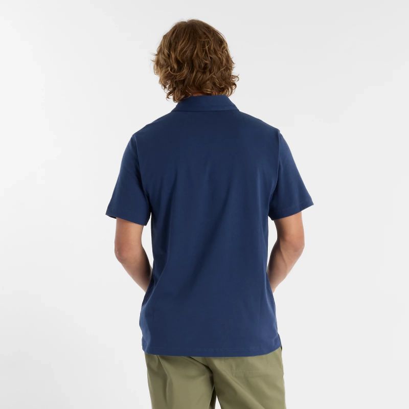 New Balance Jersey Polo Shirt M Mt51504nny