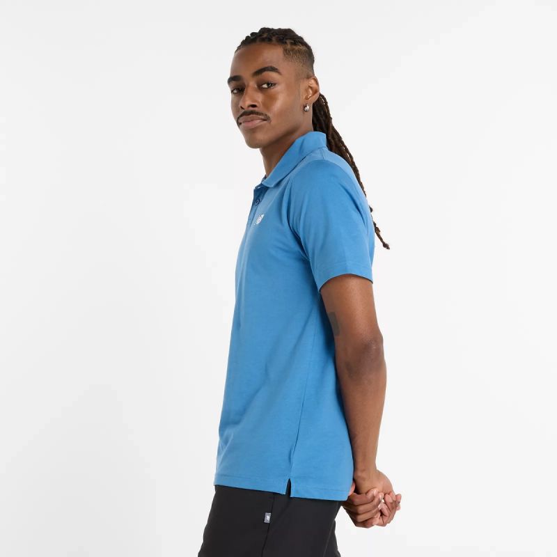New Balance Jersey Polo Shirt M Mt51504set