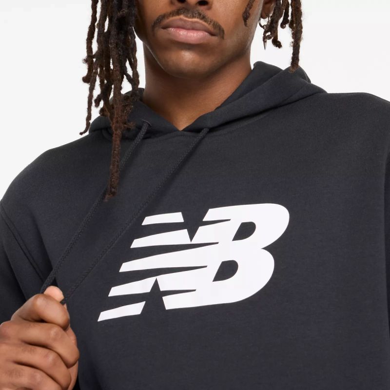 New Balance Sport Core Brushed Hoodie M Mt43904bk