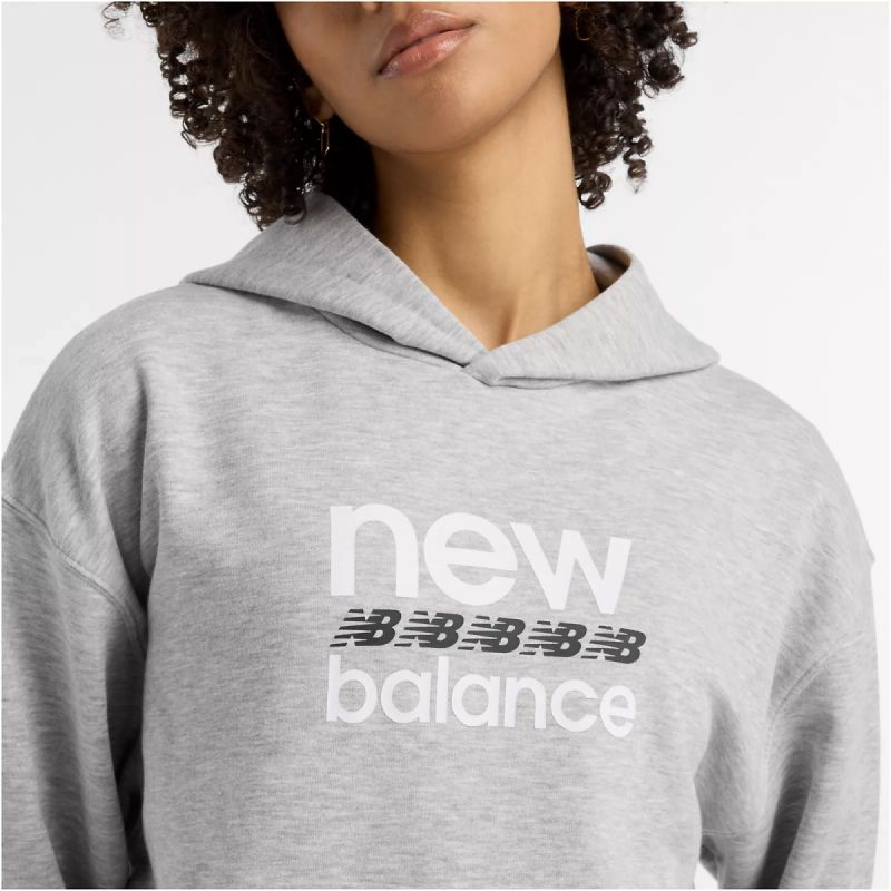 New Balance Sport Graphic French Terry Ho W Wt51519ag Sweatshirt