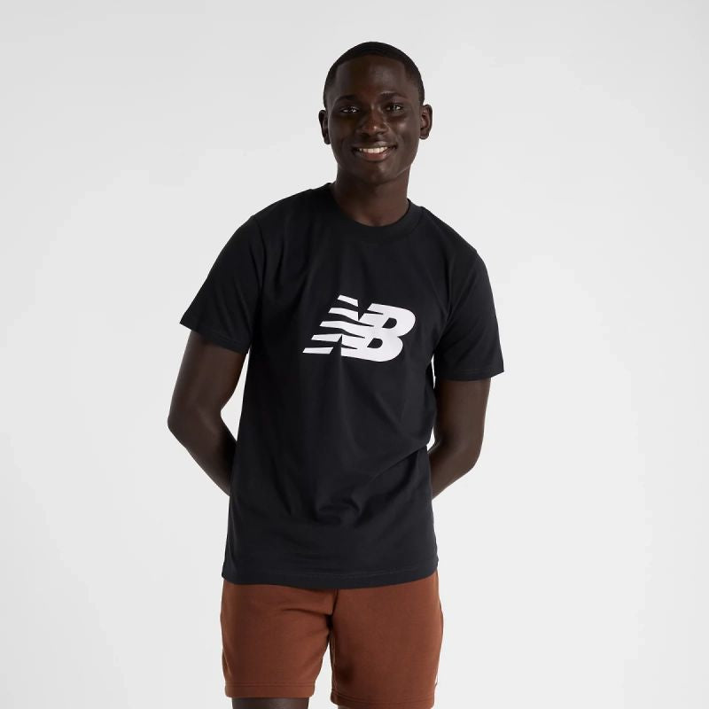 New Balance Sport Jersey Logo M Mt43906bk
